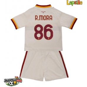 AS Roma Rodrigo Mora #86 Vieraspaita Lapsille 2026-27 Lyhythihainen (+ shortsit)